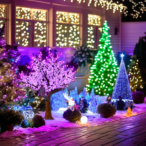 Outdoor Lighted Artificial Flower <strong>Tree</strong> Blossom <strong>Big</strong> 250cm Magic High Imitation Artificial Cherry <strong>Tree</strong> with Led Light - Product Image 5