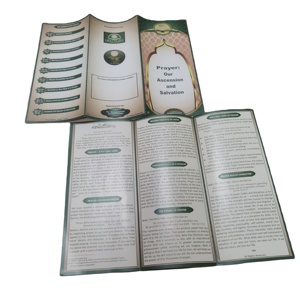 定制独特设计产品促销海报商业小册子小册子豪华目录印刷三折小册子 - Product Image 6