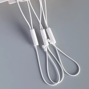 <strong>Custom</strong> Plastic <strong>Tag</strong> Embossed logo Hangtag Rope Clothing Polyester Clothing <strong>Tags</strong> <strong>String</strong>