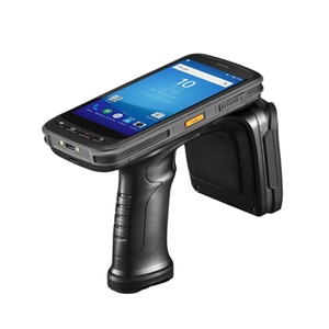 Venta al por mayor android UHF de largo alcance rfid lector de mano