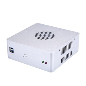 Qotom Mini PC Barebore Q600P Linux Ubuntu 4 serielle parallele Gaming Mini-Computer