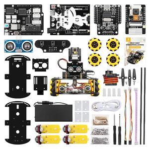 Tscin buny Programmier bare Hindernis vermeidung und drahtloses Mecanum-Rad ESP32 CAM Smart Car Kit für Arduino - Product Image 6