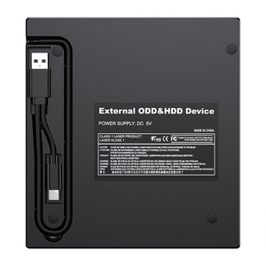Tragbares internes Hochgeschwindigkeits-SATA-DVD-Laufwerk für Desktop-PC-USB-C und USB 3.0 Slim Burner CD DVD/-RW-Reader für optische Laufwerke - Product Image 5