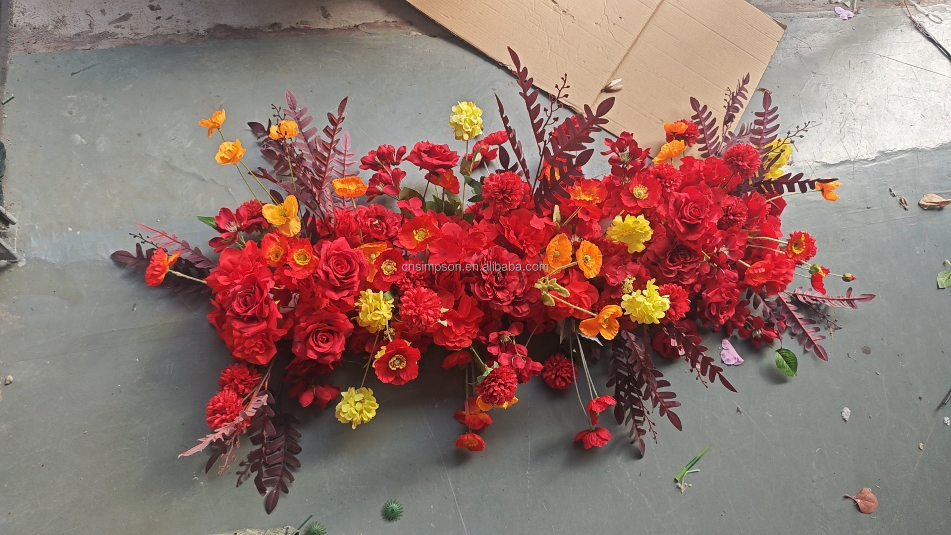 สีแดง