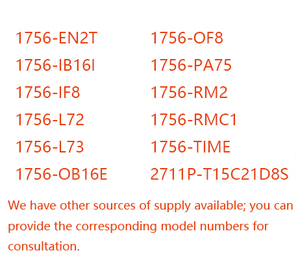 Buon prezzo 1756-L73/B modulo di controllo logico ad alte prestazioni industriale PLC Controller - Product Image 2