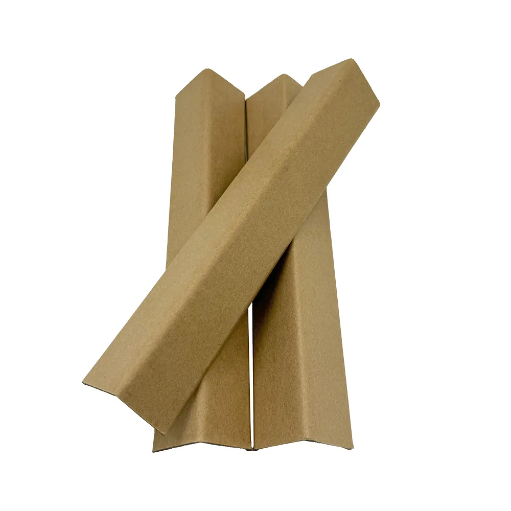 Les protecteurs d'angle en papier dur et en carton/papier sont utilisés pour les bords et les coins des boîtes et des palettes