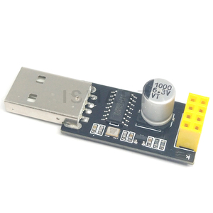 ESP01 programcı adaptörü UART ESP-01 ESP8266 CH340G USB ESP8266 seri kablosuz Wifi geliştirme devre kartı modülü