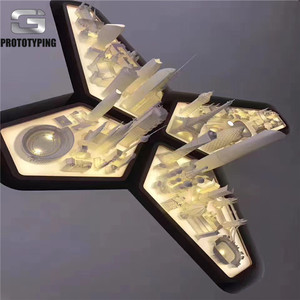 Kunden spezifisches architekto nisches Modellbau klein, SLA-Gebäude modellbauer, Modell gebäude im Maßstab 1:100 - Product Image 3