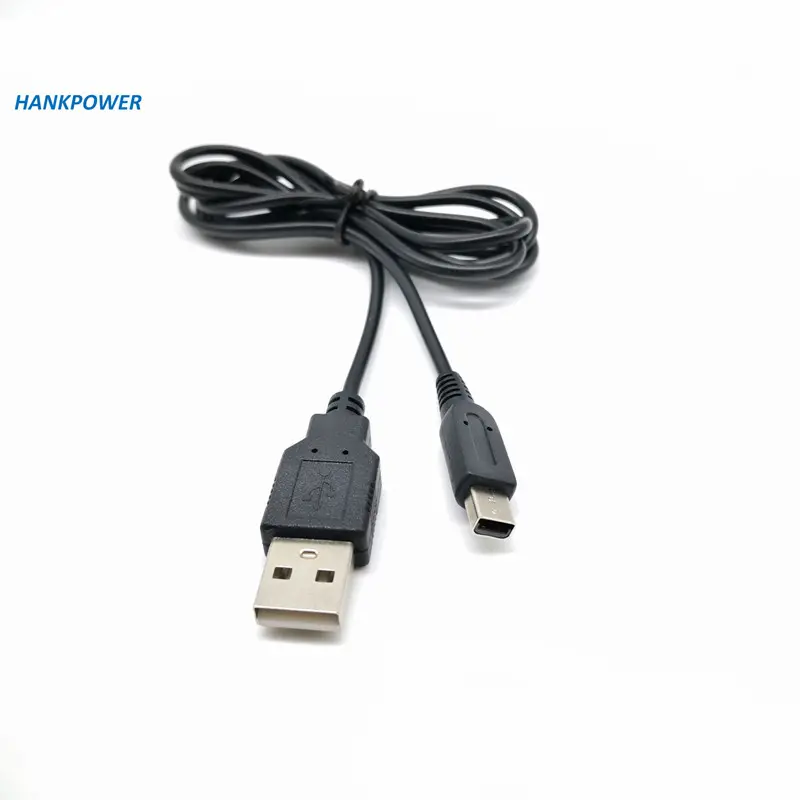 Fábrica al por mayor de 1,2 M de cobre puro de cable de carga de datos usb para Nintendo 3DS 2DS 3DSLL NDSI juego de cable de carga