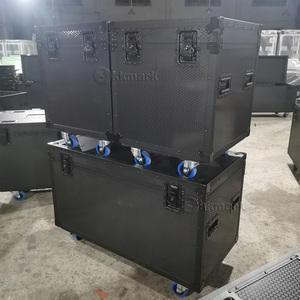 适用于KKMARK音频盒工具箱堆叠黑色矩形钢脚轮杯衰退支架坑陷阱轮盘 - Product Image 5