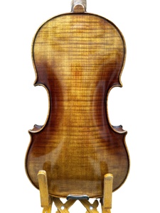 Old European Spruce Flamed Maple 4/4 Handmade Violin Quality Bridge Nice Sound Nylon String <strong>Fiddle</strong> with case - Product Image 2