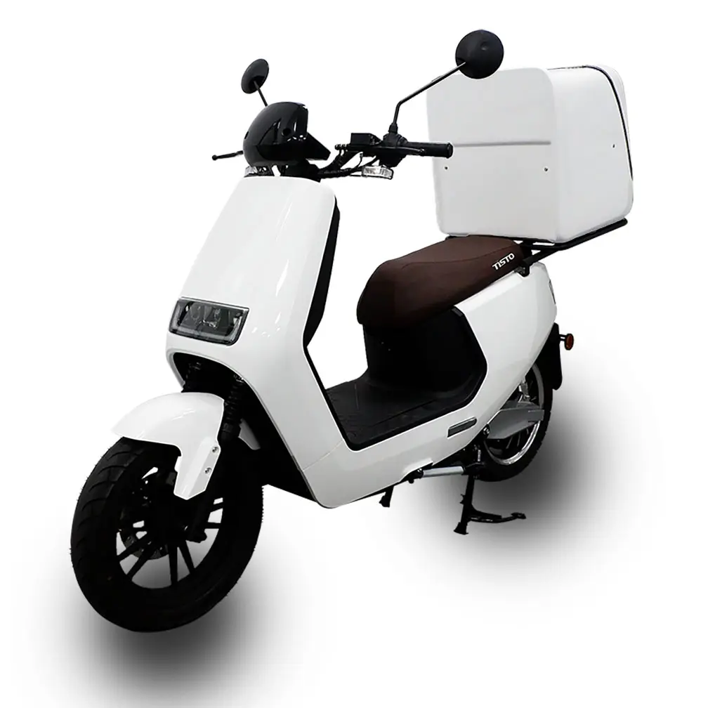 Eec Verwarmde Grote Voedselbezorgdoos Elektrische Scooter Motorfiets Voor Pizzabezorger