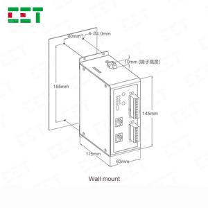 Industrial Gateway puerto serie RS232 RS485 a Ethernet TCP/IP convertidor mucho 4G Lora Gateway - Product Image 4