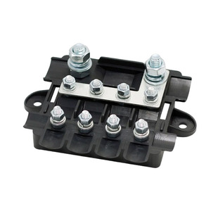 Hot Sale Modified RV Fuse Box <strong>One</strong> <strong>Input</strong> <strong>Four</strong> <strong>Output</strong> Bolt Type Seat Power Protection High Demand for Insurance Fuse Components - Product Image 1