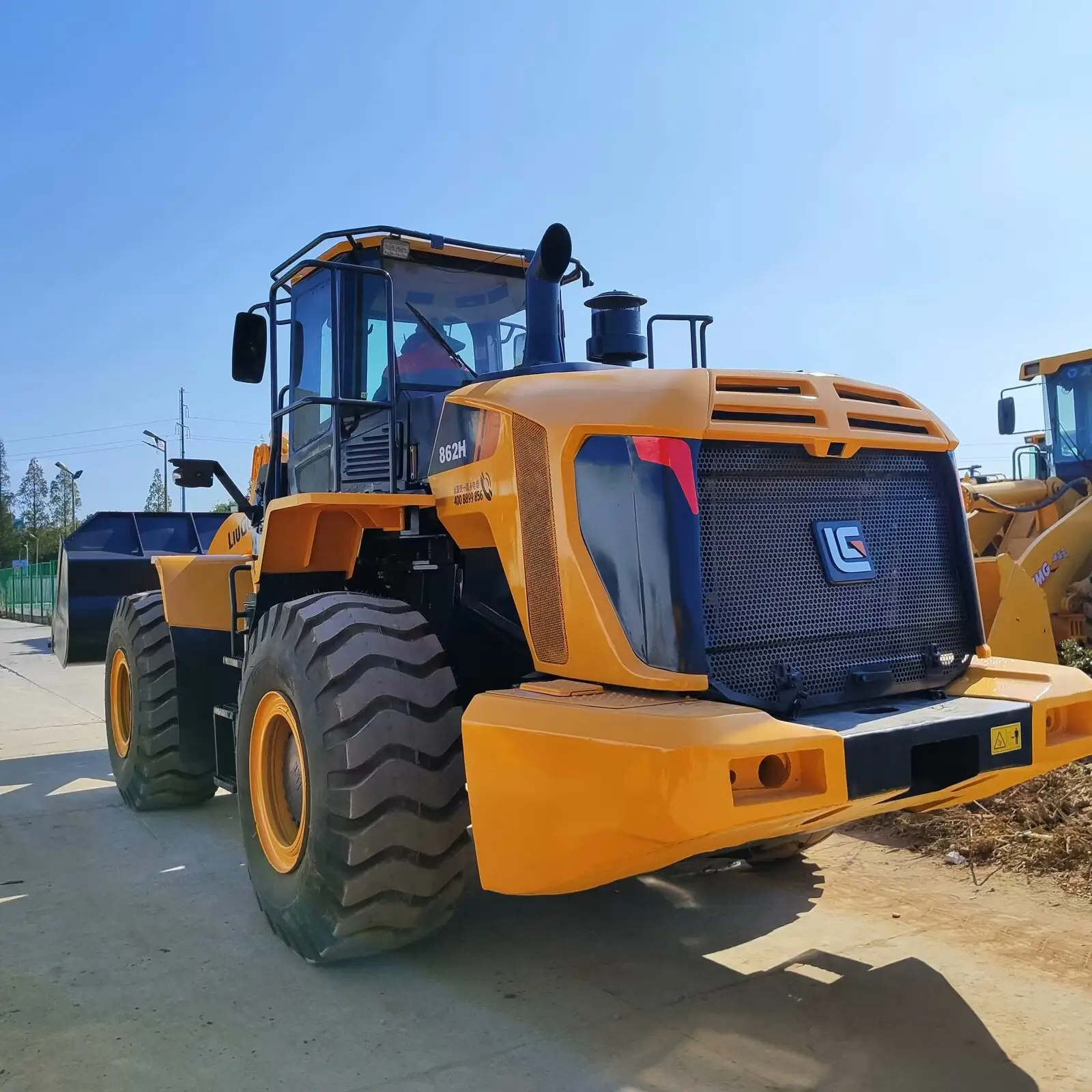 Free spare parts Used LiuGong 50 60 Loader LiuGong 862H Used 5 tons 6 tons Pilot EFI Shovels Quality assurance for one year