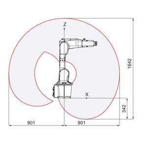 6-Achsen-Roboterarm IRB1200 zur Auswahl und Platzierung des industriellen Roboterarms als Industrie roboter - Product Image 3