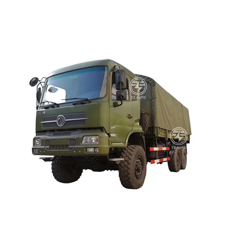 Camión todoterreno 6x6, transporte de personal, camiones usados de pasajeros en venta