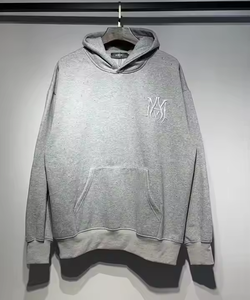 批发设计师名牌高品质连帽衫男女通用复古酸洗印花羊毛连帽衫男士