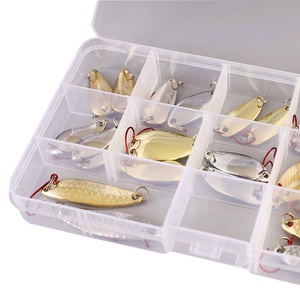 Palmer 30PCS Hộp Thiết lập <span class=keywords><strong>Spinners</strong></span> câu cá lures kim loại muỗng nhiều thông số kỹ thuật câu cá Spinner mồi swimbait Spinner Lure - Product Image 2