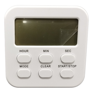 Laboratorio personalizzato cucina a doppio canale in plastica Mini portatile Display elettronico conto alla rovescia Timer digitale con gancio a banda magnetica - Product Image 1
