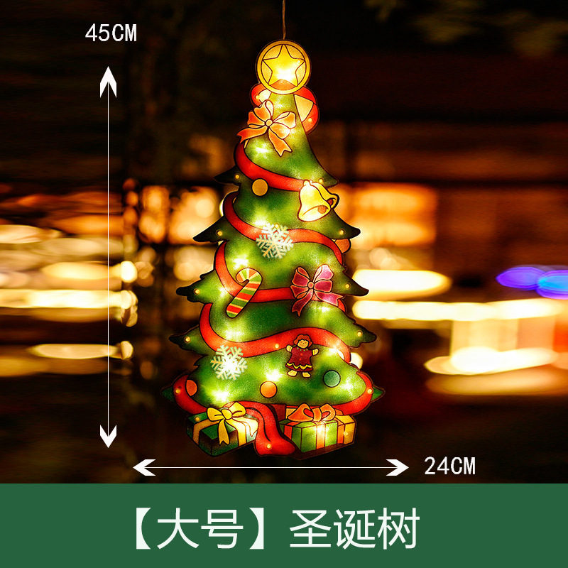 Sapin de Noël de grande taille - lumière chaude