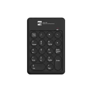 Tastiera numerica per tastiera portatile di moda per ufficio, per la vendita a caldo, Mini 2.4G BT Wireless 18