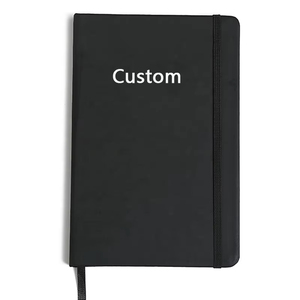 Wholesale <strong>Custom</strong> A5 Pu Journal Diary <strong>Notebook</strong> Printed Brand Logo Diary Notepad Note Book Pu Leather <strong>Notebook</strong> With <strong>Elastic</strong> <strong>Strap</strong> - Product Image 1
