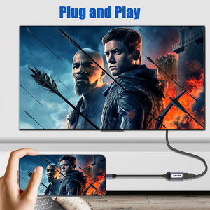 Adaptador de alta definición a HDMI 4K60HZ Plug and Play para teléfonos móviles, computadoras y televisores de alta calidad - Product Image 2