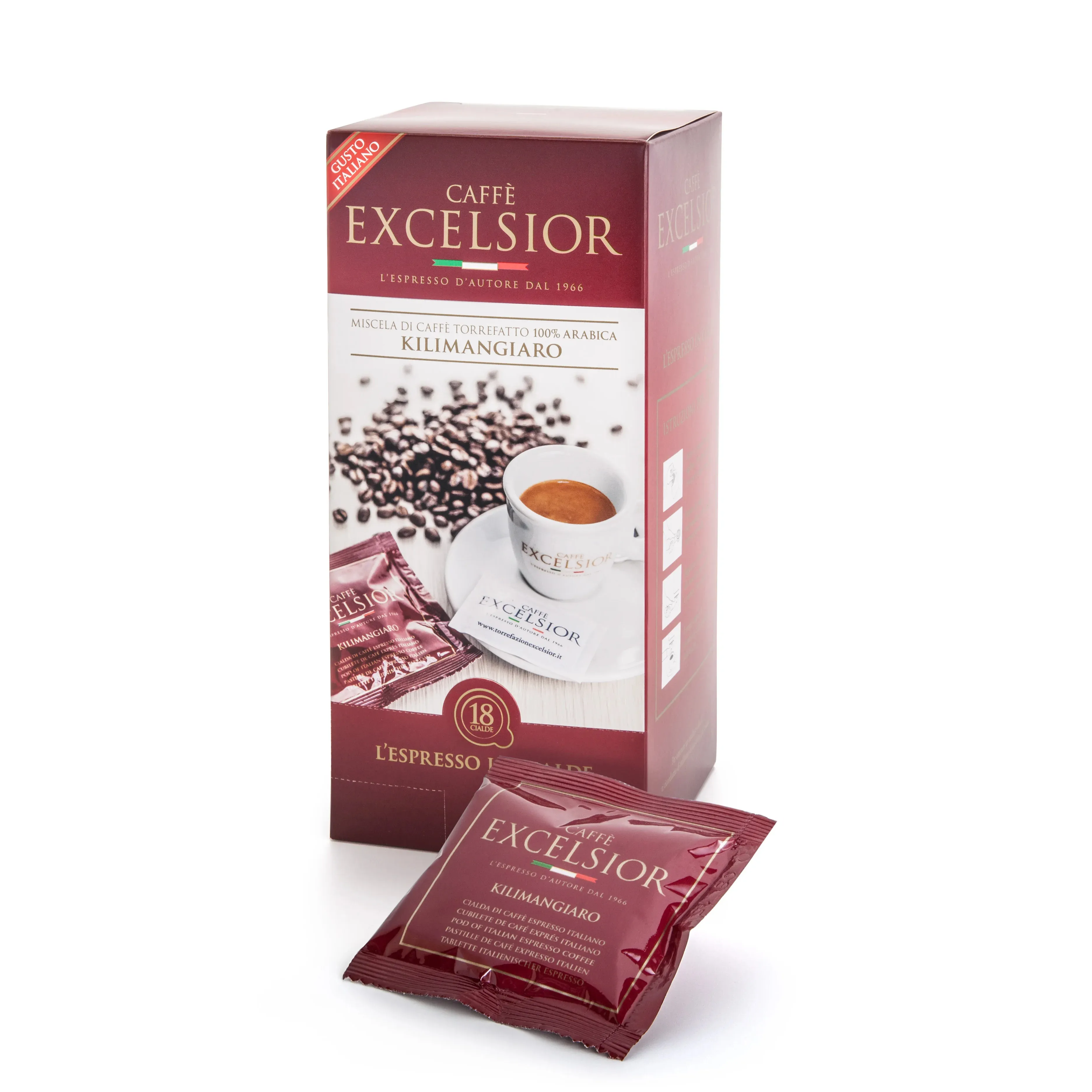 Italian Premium Quality 100% Arabica Sweet Coffee Pods Factory-Packed Leisure Beverages For Wholesale Export
