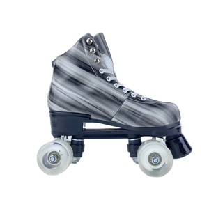 High Quality Professional Woman's Adult <strong>Quad</strong> 4-Wheel Roller Skates Each with Cheap Flashing Wheels and PP Chassis - Product Image 5
