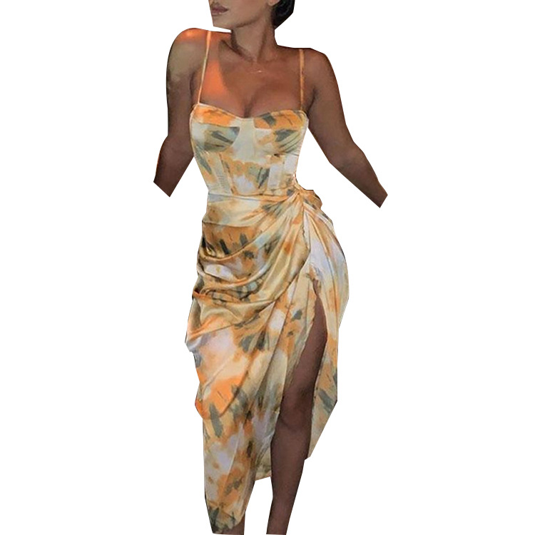 Sexy Compression Sleeve Long Full Length with Glitter Fabric Plus Size Blue Color Evening Dress