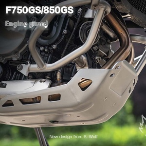 BMW için BMW/850GS/850GSADV motor koruma plaka şasi S_WOLF kar kurt değişiklik motosiklet Fairing - Product Image 2