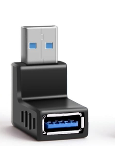 USB 3.0 Adapter 90 độ nam nữ <span class=keywords><strong>Combo</strong></span> dọc lên và xuống góc Coupler nối - Product Image 5