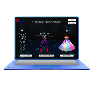 Software di controllo programmabile per abbigliamento a LED in fibra ottica Costume & oggetti di scena, Software Tron Dance - Product Image 1
