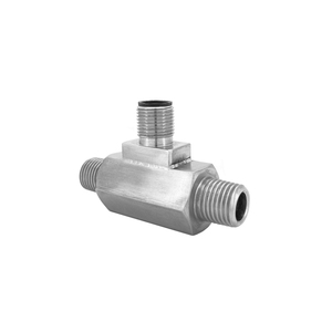 Medidor de flujo de enchufe de aviación de acero inoxidable Sensor de flujo de agua Sensor de flujo de señal de pulso de salida - Product Image 4