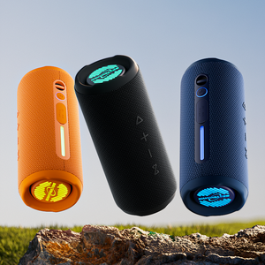 ลำโพงซับวูฟเฟอร์พกพา M6 บลูทูธ 30 วัตต์ คุณภาพสูง มินิไร้สาย สำหรับงานปาร์ตี้ที่บ้าน ไฟ RGB LED กันน้ำกันฝุ่นมาตรฐาน IP67 รองรับ AUX - Product Image 6