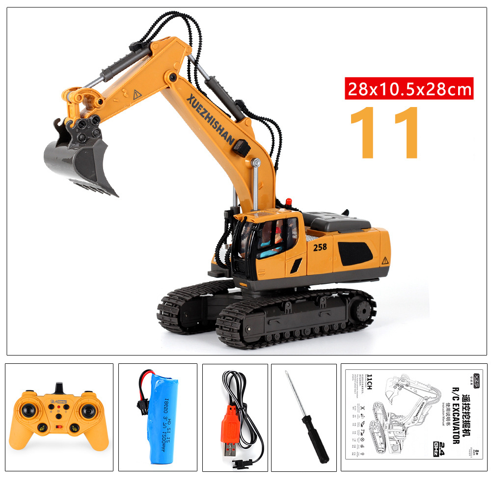 Excavatrice en plastique BC1034 à 11 canaux