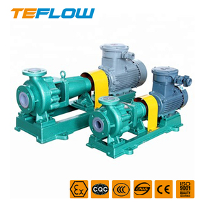 Ihf hóa chất con dấu cơ khí Bơm ly tâm chống ăn mòn axit bơm ngang flo lót bơm - Product Image 5