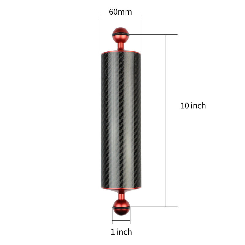 10 pouces rouge (flottabilité 450g)