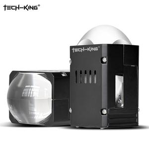 Tech-King ทั่วไป110W มินิโปรเจคเตอร์เลนส์ไบ LED เมทริกซ์โมดูลเลนส์เลเซอร์ไฟตัดหมอก1.8นิ้วเลนส์ไฟหน้า - Product Image 1