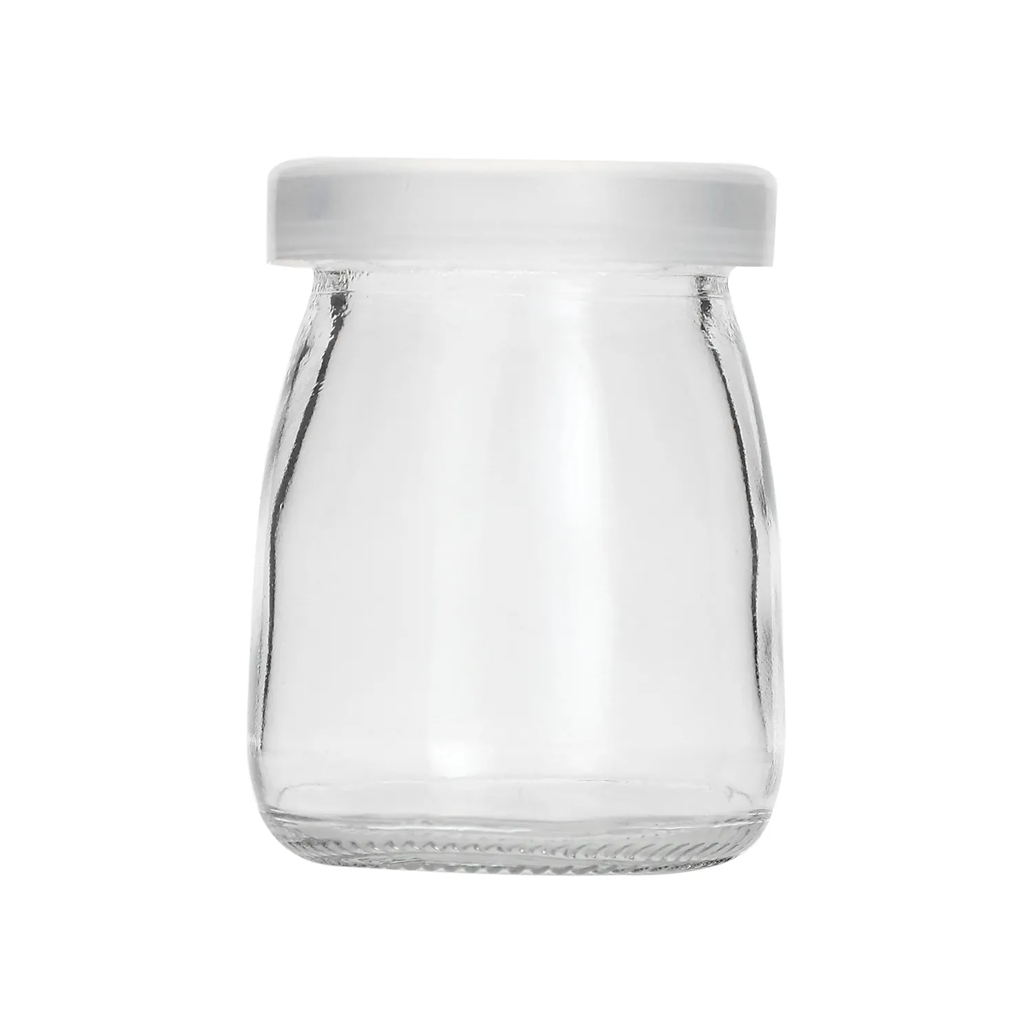 Échantillon gratuit du fabricant Mini pot en verre transparent rond de 25ml pour le miel Pot en verre de confiture de 25ml Vente en gros