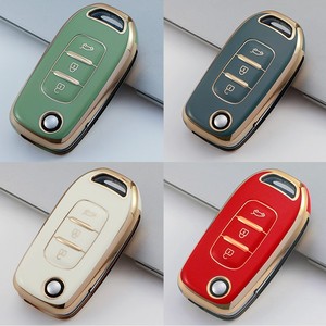 Uzaktan 3 düğmeler araba anahtarı durum kapak için Lada Renault Renault Renault Megane Clio Captur Captur için anahtar çantası kabuk anahtarlık - Product Image 2