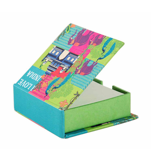 Notas de lino adhesivas personalizadas Smart Memo Notepad Holders para el hogar, la escuela, la organización del escritorio de oficina - Product Image 2