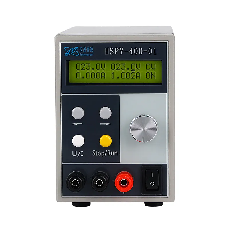 HSPY-400-1 400V 1A de alta potencia fuente de alimentación DC programable dígitos regulada ajustable fuente de alimentación para la reparación de teléfonos móviles