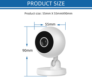 HD 1080 kablosuz Wifi Mini kamera seviyesi 360 derece dikey 180 derece dadı kamerası gece görüş - Product Image 3