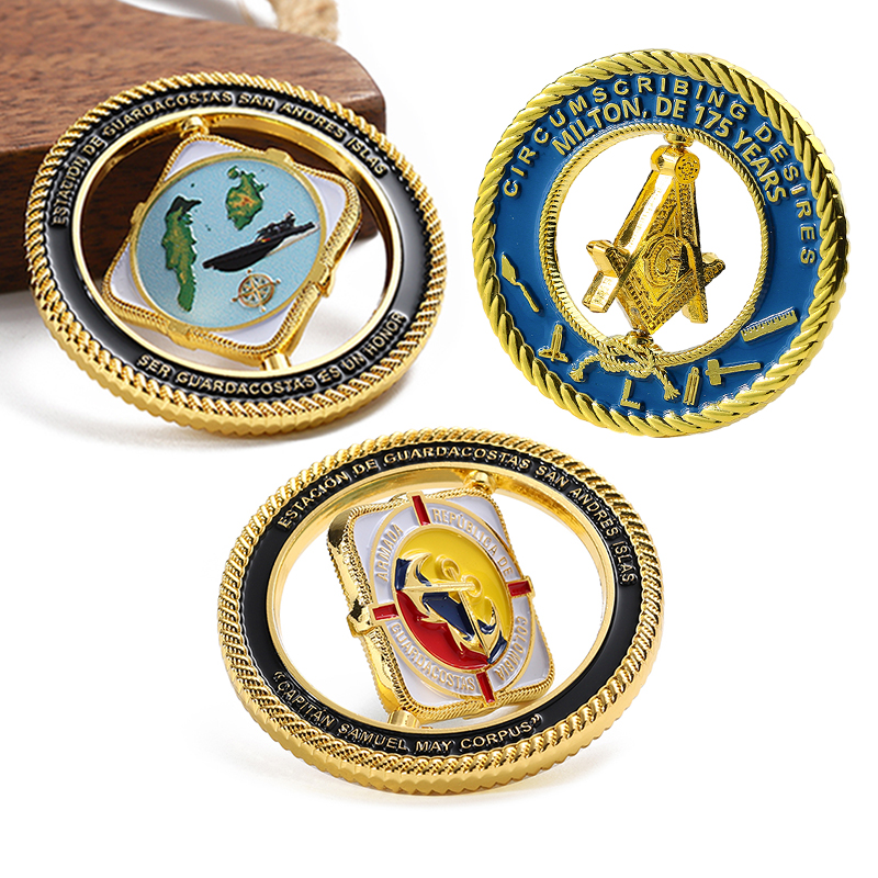 Moneda de Desafío Giratoria