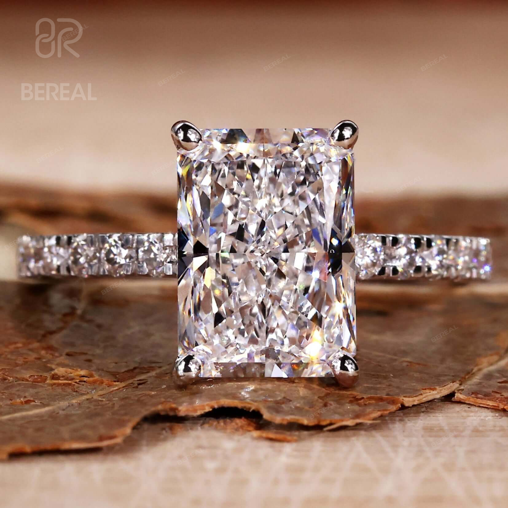 Radiant Pave Ring