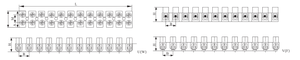 Excellent Quality U H Type 16mm <strong>Terminal</strong> <strong>Block</strong> Connector <strong>Block</strong> <strong>Terminal</strong> Strip Connector Fuse <strong>Terminal</strong> <strong>Block</strong> - Product Image 2
