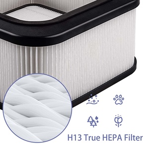 H13 yedek filtre 1 gerçek HEPA filtre + 2 ön filtre ile Mila hava temizleyici ile uyumlu - Product Image 2