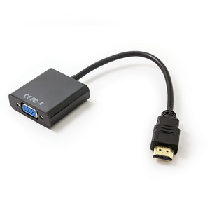 HDMI M至D-Sub (VGA) F适配器公，带聚氯乙烯护套组合屏蔽，用于扬声器和DVD播放器，用于HDMI至VGA Cabl - Product Image 5